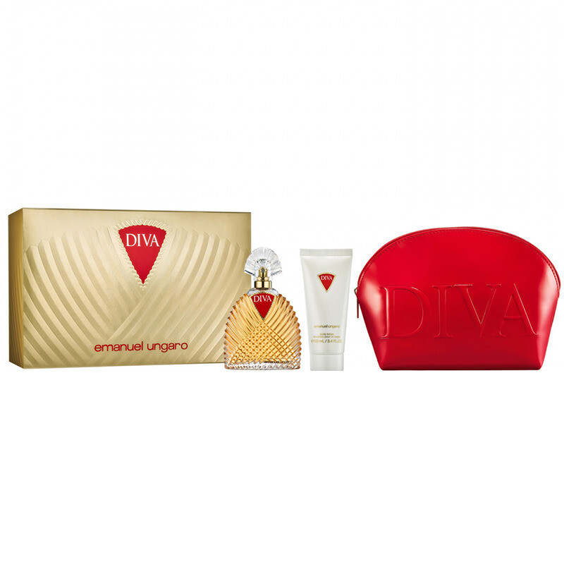Emanuel Ungaro Ladies Diva Gift Set Fragrances 8052464894703