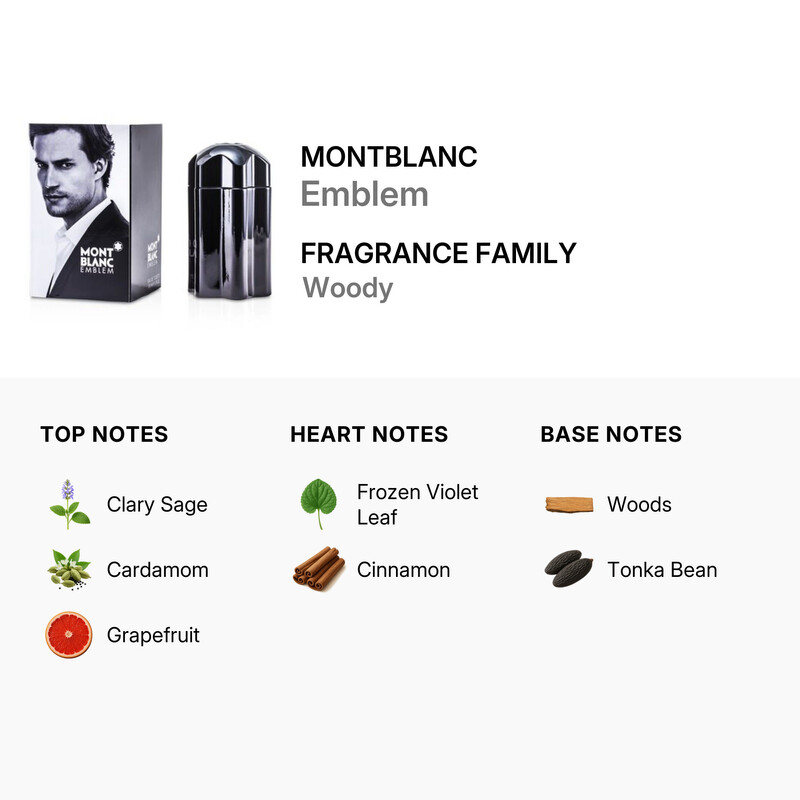 Montblanc Emblem / Mont Blanc EDT Spray 3.3 oz (m) 111198