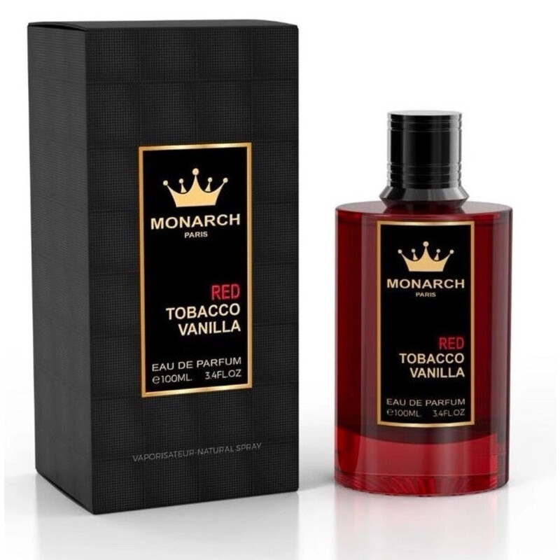 milestone red tobacco vanilla Milestone Unisex Monarch Red Tobacco Vanilla EDP Spray 3.4 oz Fragrances  6291108523711