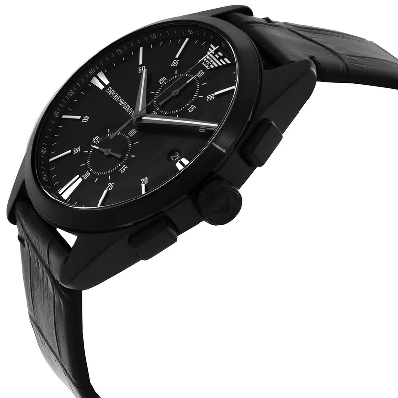 Emporio Armani Chronograph Quartz Black Dial Men's Watch AR11483