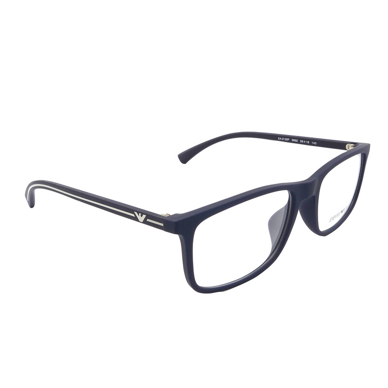 Emporio Armani Demo Square Men's Eyeglasses EA3135F 5692 55 ...
