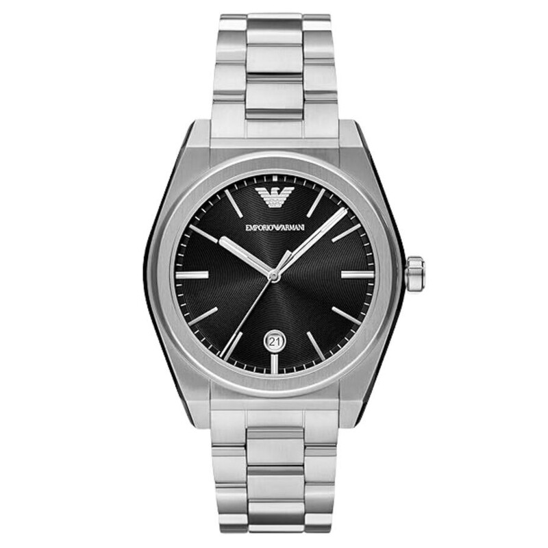 Emporio Armani Federico Black Dial Men's Watch AR11622 - Watches