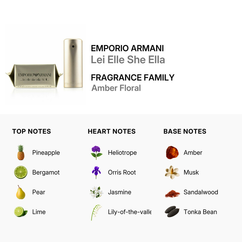 Emporio Armani Ladies Lei Elle She Ella EDP Spray 1.0 oz