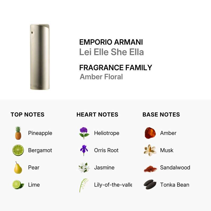 Perfume Emporio Armani Ella 100 Ml Perfume Emporio Armani Lei Elle