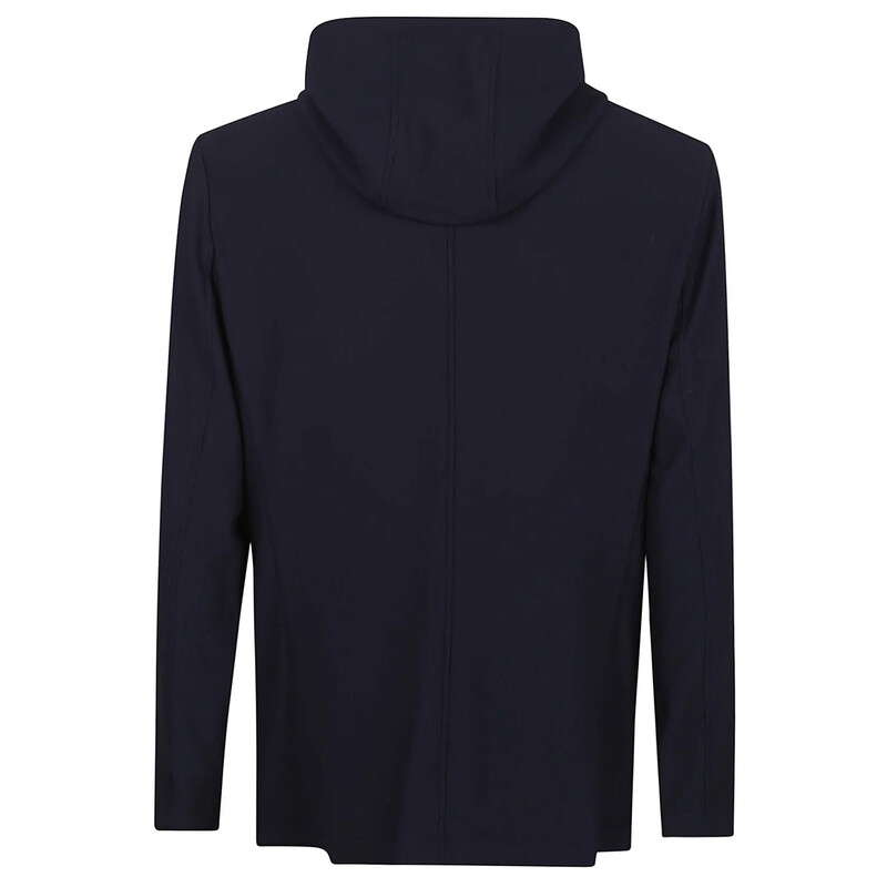 Emporio Armani Nylon Blazer With Detachable Inner Panel And Hood