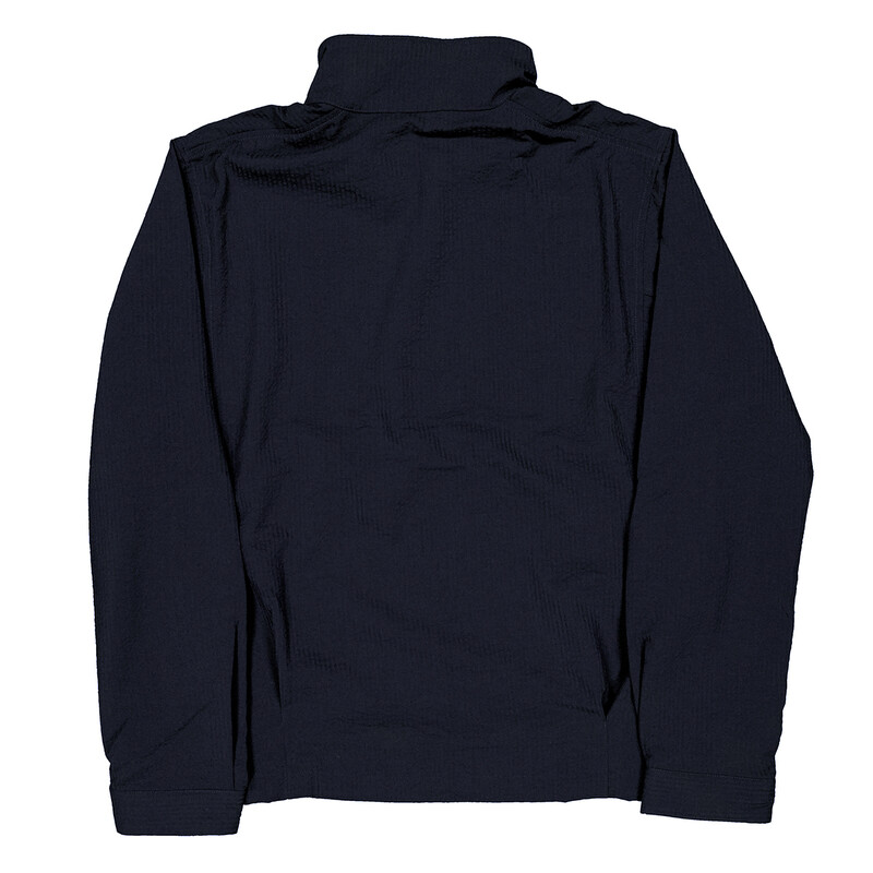 Emporio Armani Nylon Seersucker Blouson Jacket, Brand Size 46 ( US