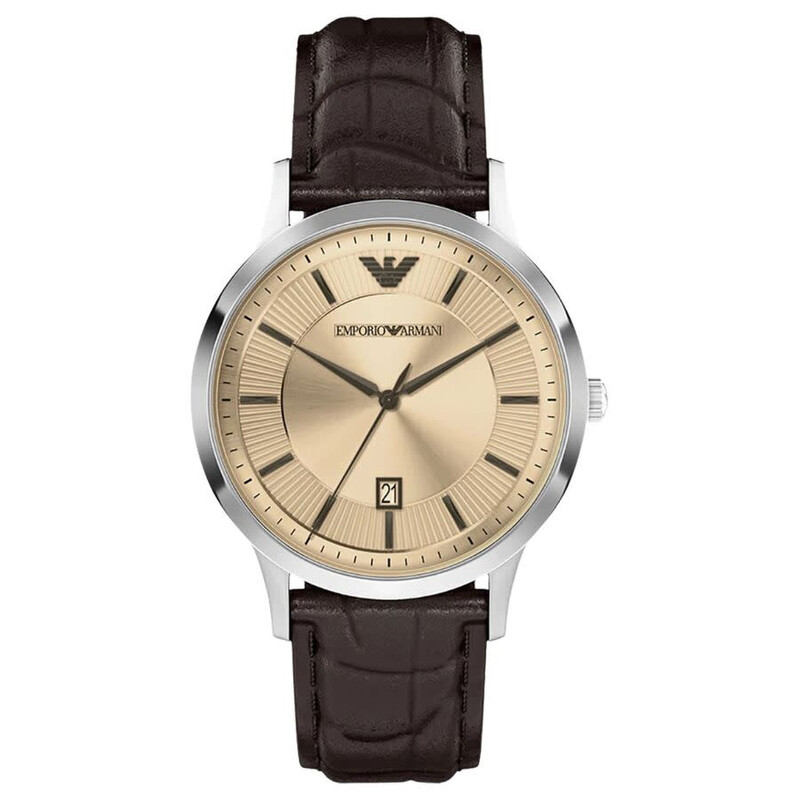 Emporio Armani Renato Yellow Dial Men's Watch AR11783 - Watches