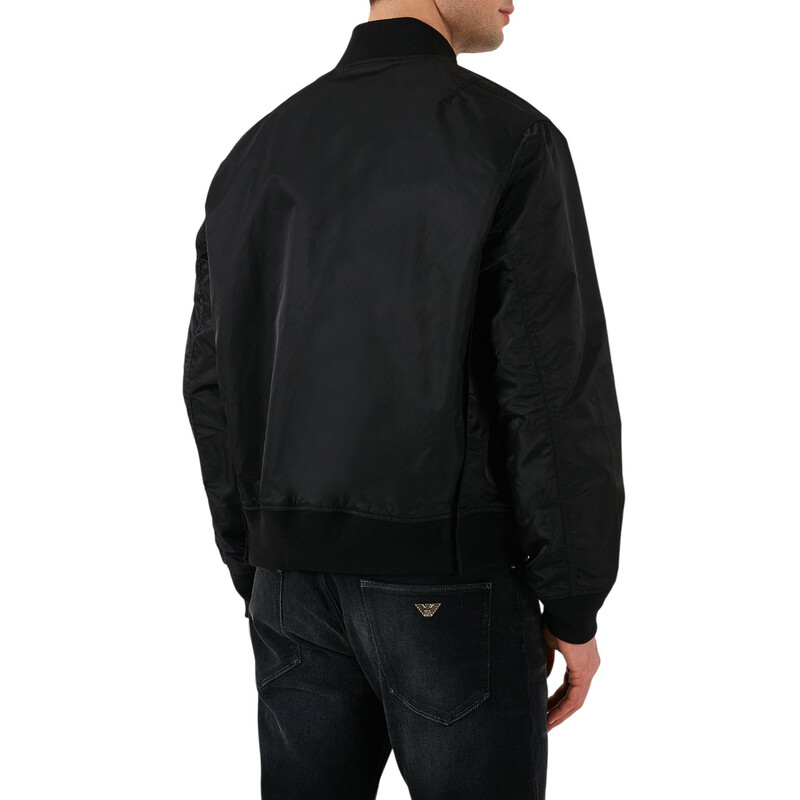 ジャケット・アウター SS2007 EMPORIO ARMANI Design Blouson Emporio Armani Stoned Logo Design Blouson Jacket, Brand Size 52