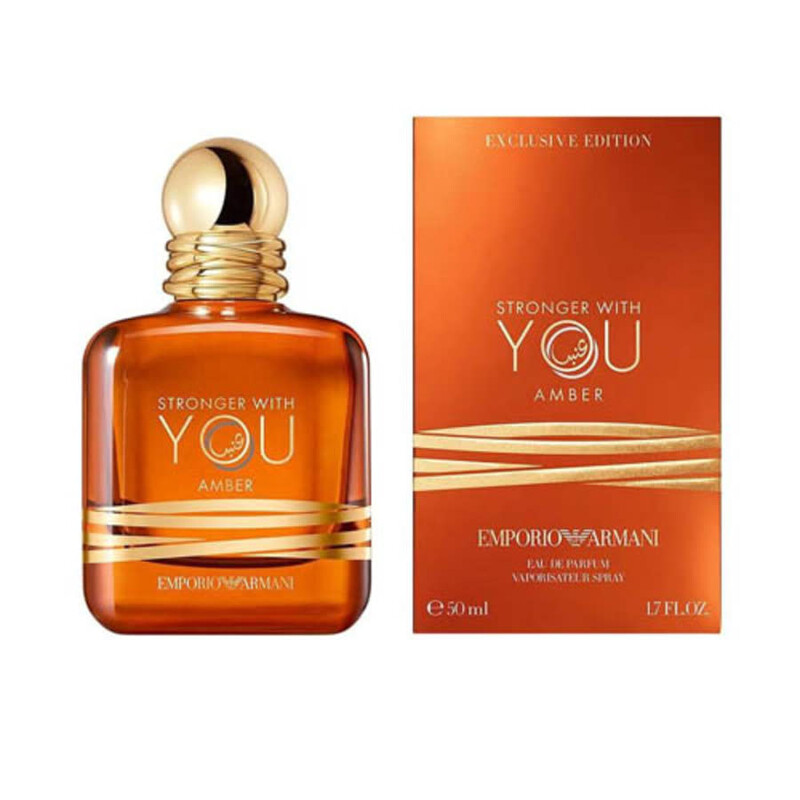 Emporio Armani Unisex Stronger With You Amber EDP Spray 3.4 oz Fragrances 3614273762120