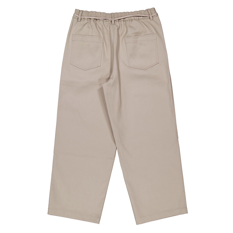 パンツ EMPORIO ARMANI 2tuck baggy chino pants Emporio Armani Wide Leg Rope Belt Pants, Brand Size 48 (Waist Size