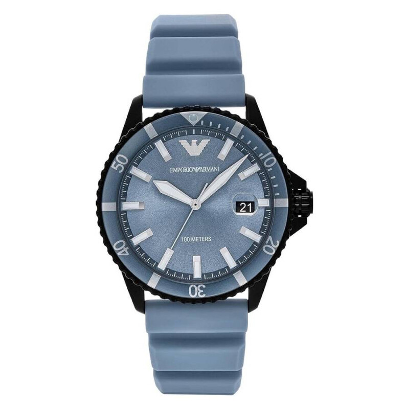 Emporio Armani World Explorer Quartz Blue Dial Men's Watch AR11685