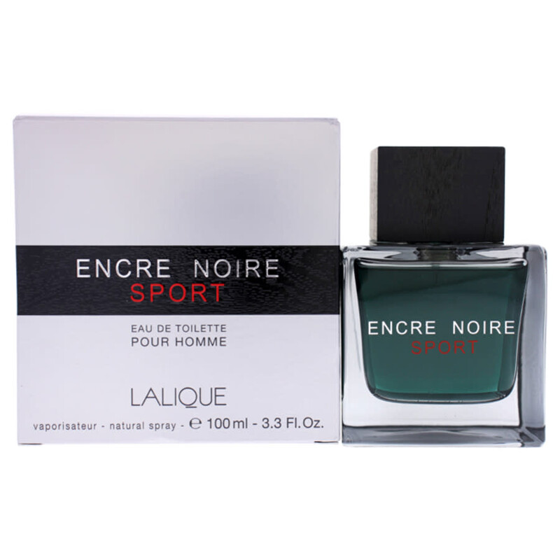 【新品未開封】LALIQUE ENCRE NOIRE SPORT 100ml Lalique Encre Noire Sport / Lalique EDT Spray 3.3 oz (100 ml) (m