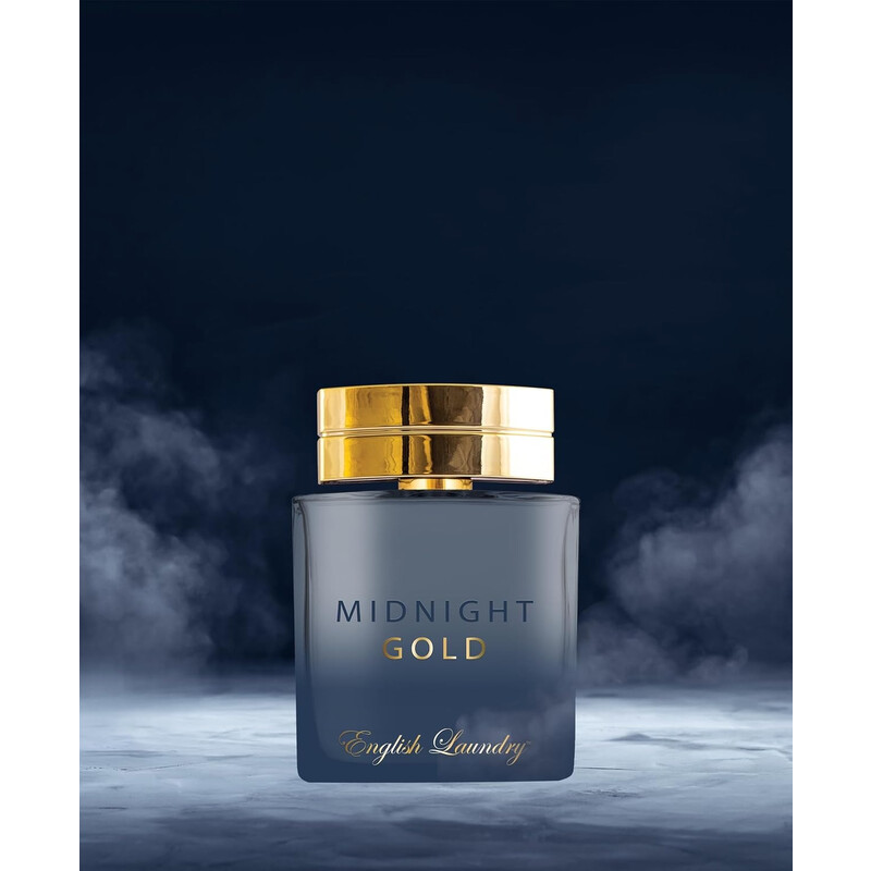 English Laundry Men's Midnight Gold EDP Spray 3.4 oz Fragrances