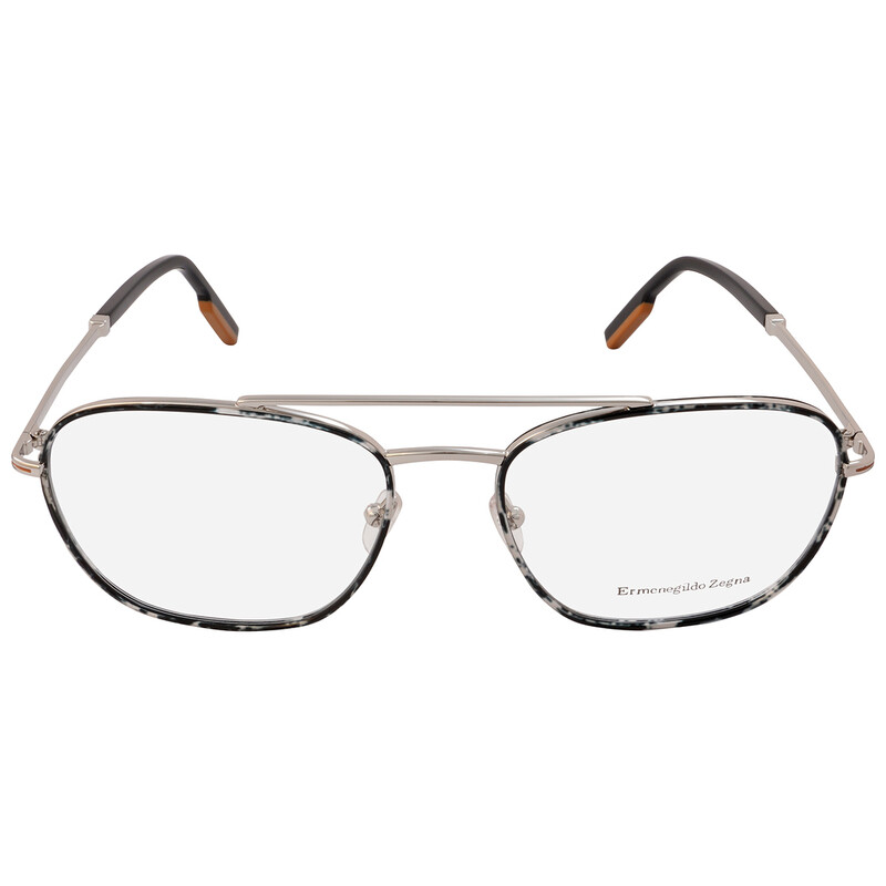 sakado　トゥモローランド　Ermenegildo Zegna 50 Zegna Ermenegildo Zegna Demo Pilot Men's Eyeglasses EZ5183 056 56