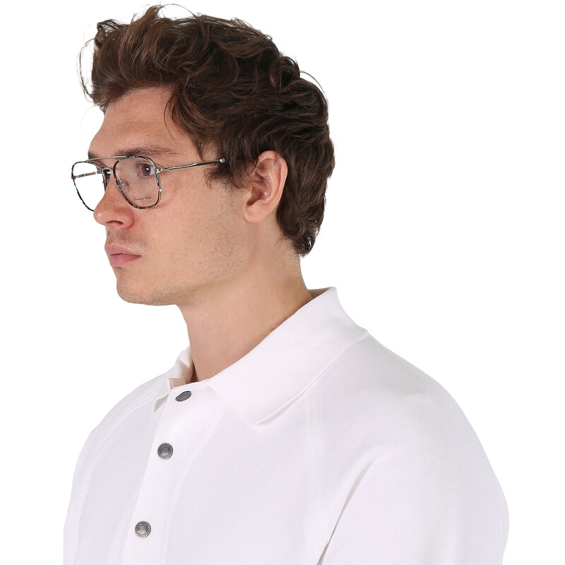 Zegna Ermenegildo Zegna Demo Pilot Men's Eyeglasses EZ5183 056 56