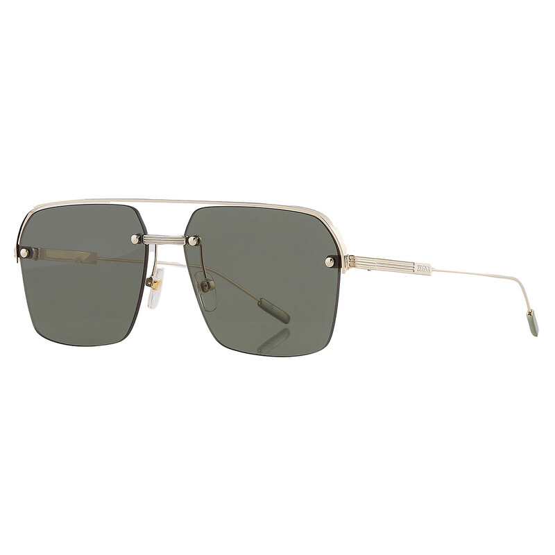 Zegna Ermenegildo Zegna Green Navigator Men's Sunglasses EZ0213
