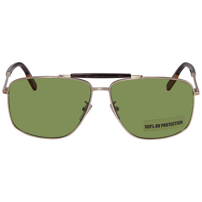 Zegna Ermenegildo Zegna Green Navigator Men's Sunglasses EZ0160-D