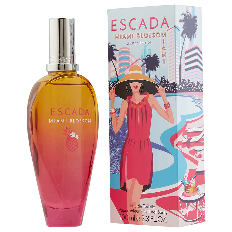 Escada Ladies Miami Blossom EDT Spray 3.3 oz Fragrances