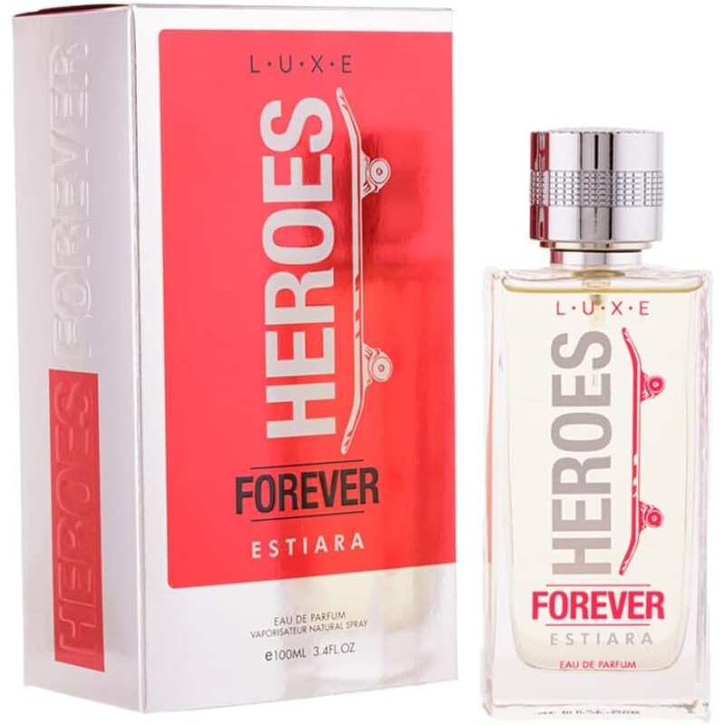 Estiara Men's Heros Forever EDP Spray 3.4 oz Fragrances 6294015153309