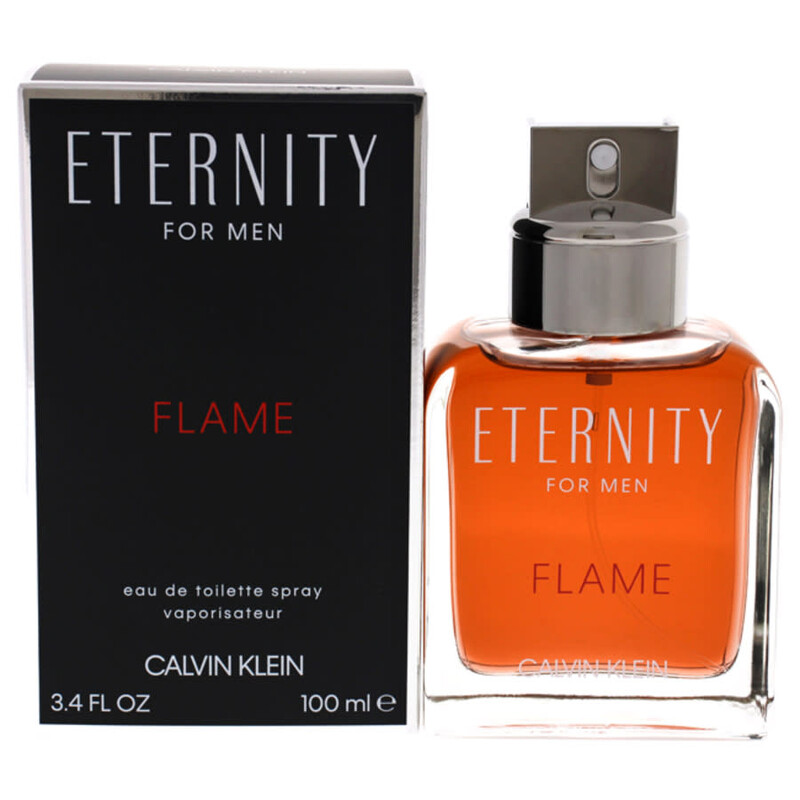 Eternity Flame / Calvin Klein EDT Spray 3.4 oz (100 ml) (m)