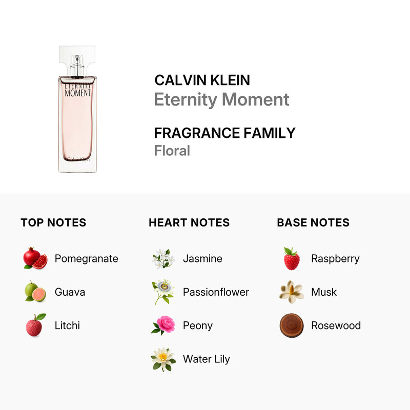 Calvin Klein Eternity Moment / Calvin Klein EDP Spray 1.0 oz (w