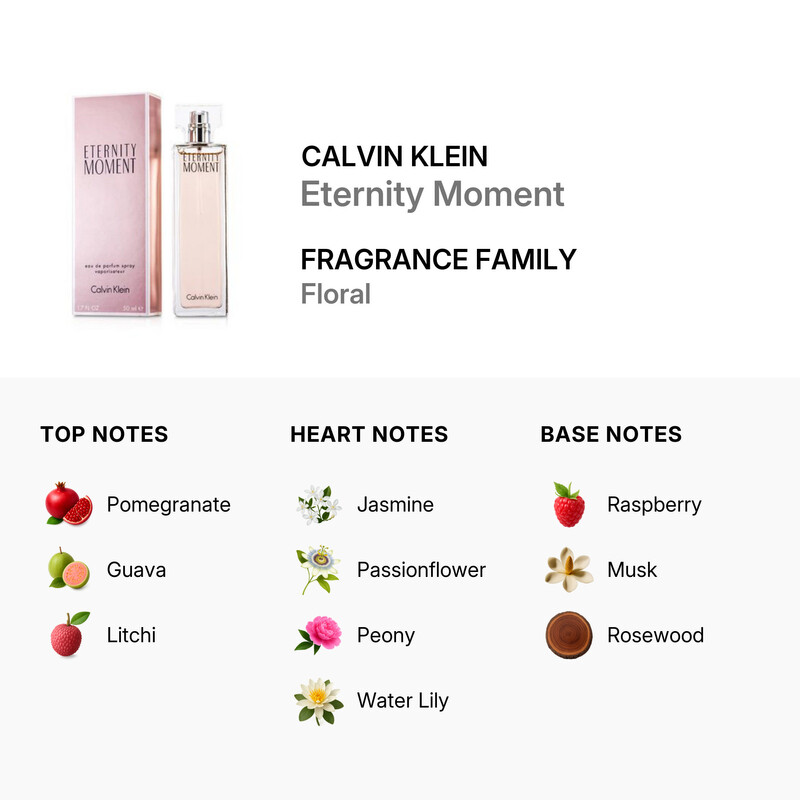 Calvin Klein Eternity Moment / Calvin Klein EDP Spray 1.7 oz (w