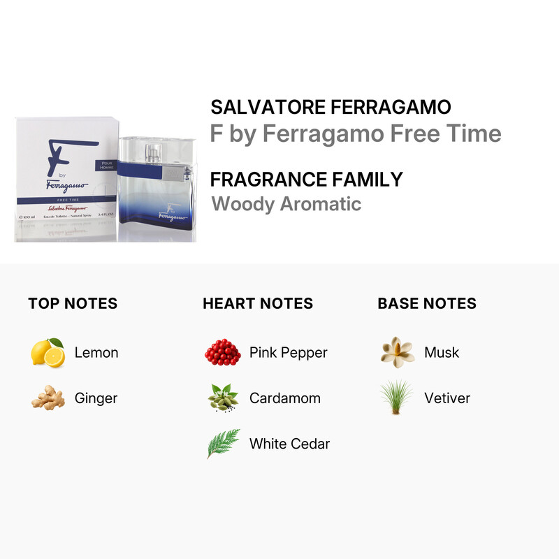 Salvatore Ferragamo F By Ferragamo Free Time / Salvatore Ferragamo