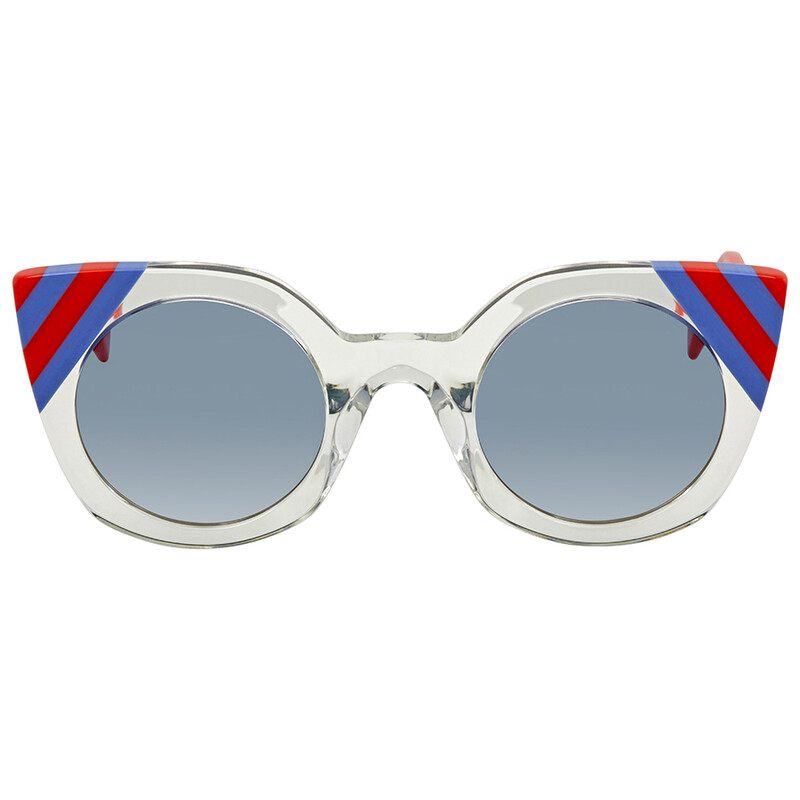 Fendi Blue Gradient Cat Eye Sunglasses FF 0240/S 1ED/UY 47  display picture 1