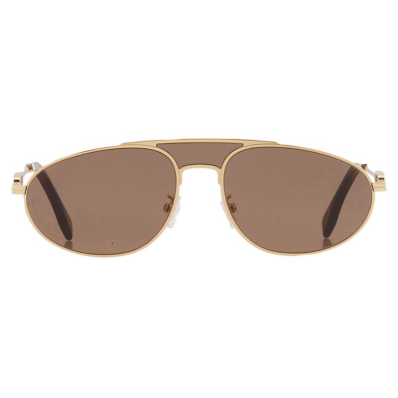 Fendi Brown Phantos Men's Sunglasses FE40072U 30E 57 192337116124