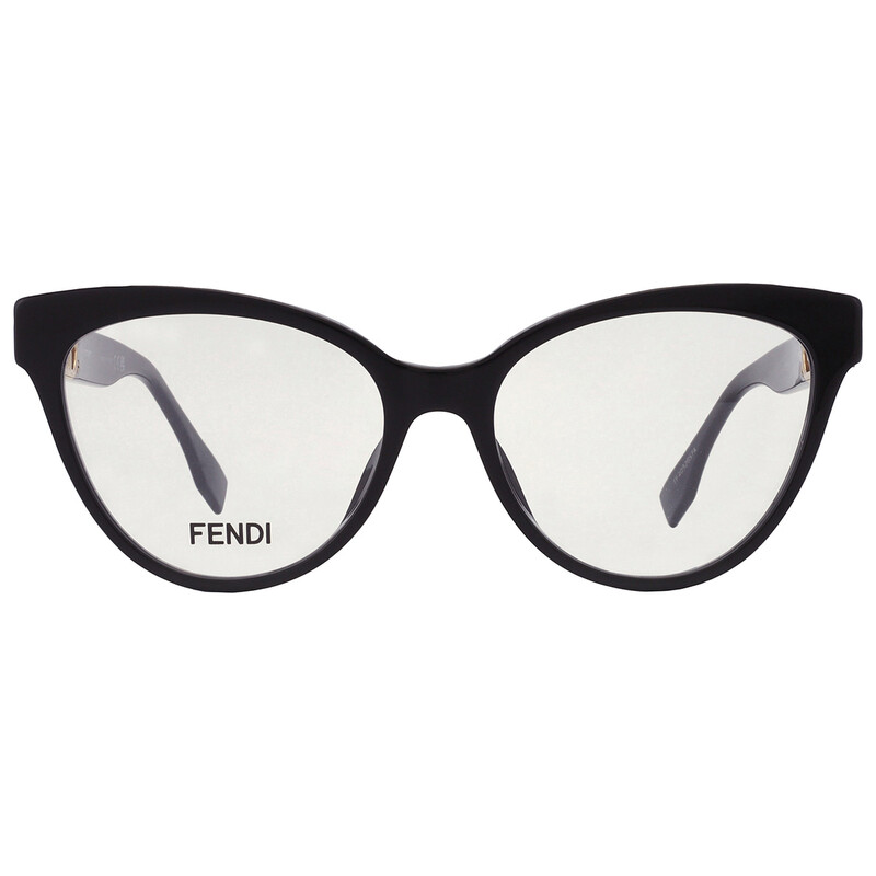 Fendi Demo Cat Eye Ladies Eyeglasses FE50026I 001 53 192337104862