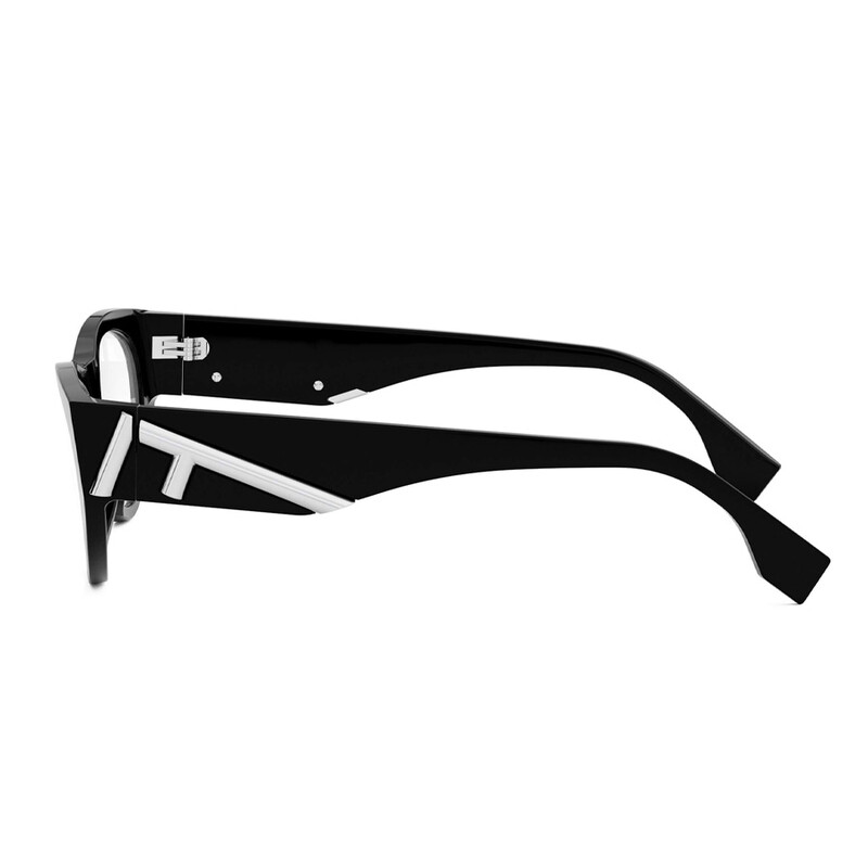 Fendi Demo Cat Eye Ladies Eyeglasses FE50092I 001 52 192337170737