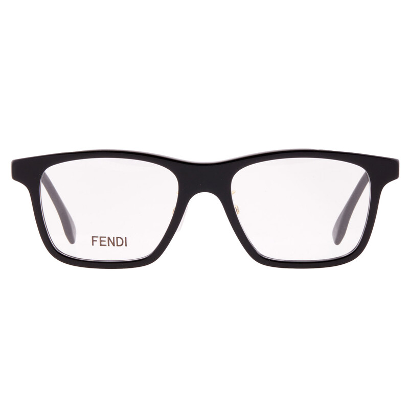Fendi Demo Square Men's Eyeglasses FE50081F 001 53 192337151729