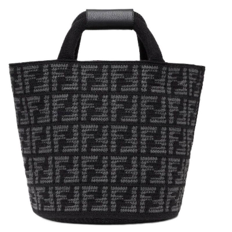 Fendi FF Cashmere Blend Shopping Bag 7VA602-APDH-F1MLQ