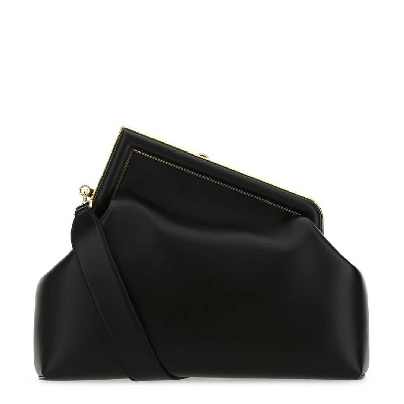 ☆専用☆  FENDI  アンナ　ブラック Fendi First Leather Crossbody Bag 8BP127-ABVE-F0KUR 2004003545474
