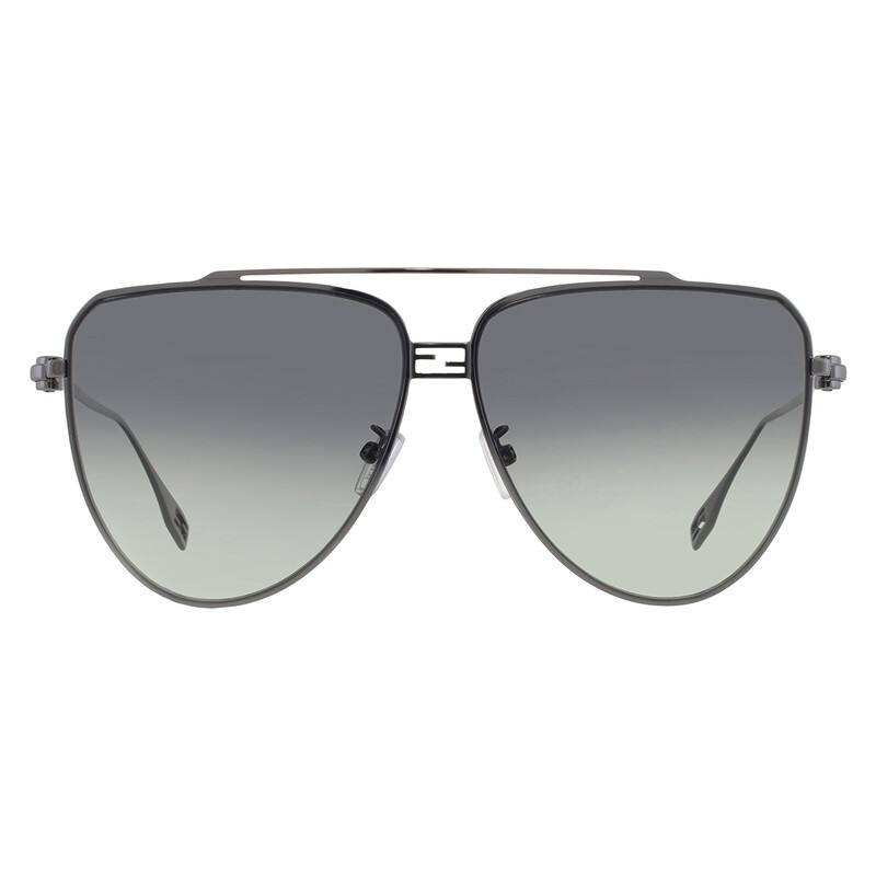 Fendi Green Pilot Ladies Sunglasses FE40122U 14P 59 192337152603