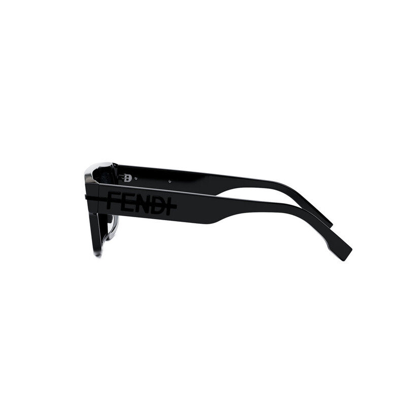 Fendi Grey Browline Men's Sunglasses FE40091U 01A 54 192337131745
