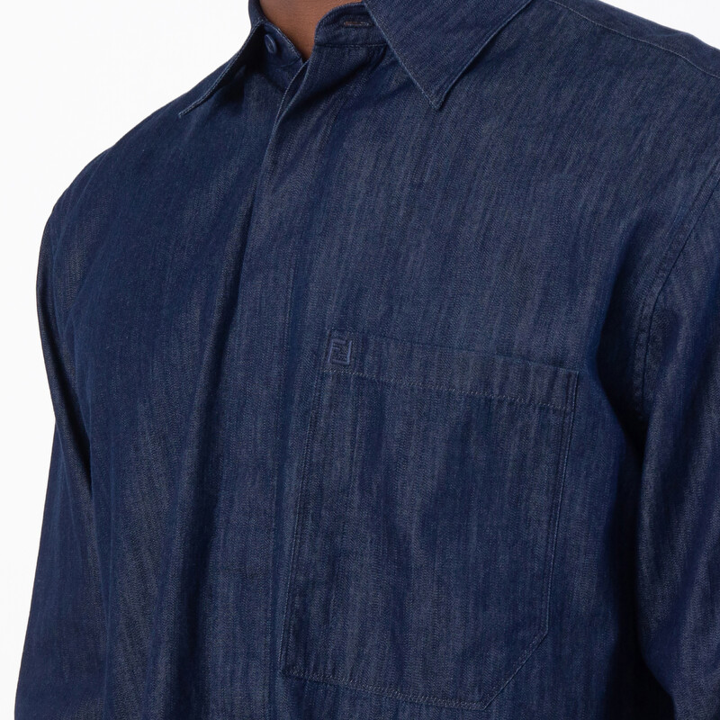 fendi dress shirt mens Fendi Outlet: Shirt men - Leather | FS1332AVK1