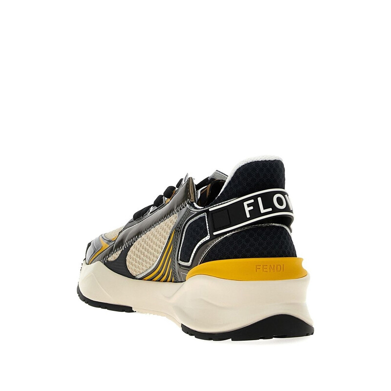 Fendi Men's Flow Low Top Sneakers, Brand Size 8 7E1689-ASAK-F1RTH