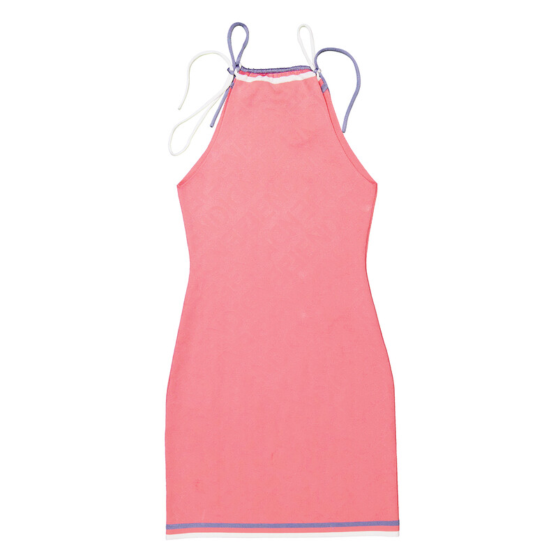 Fendi Mini Mirror FF Motif Dress, Brand Size 42 (US Size 6) FZDA98