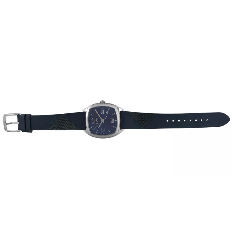 Fendi Momento Quartz Blue Dial Men's Watch F220013031 - Watches