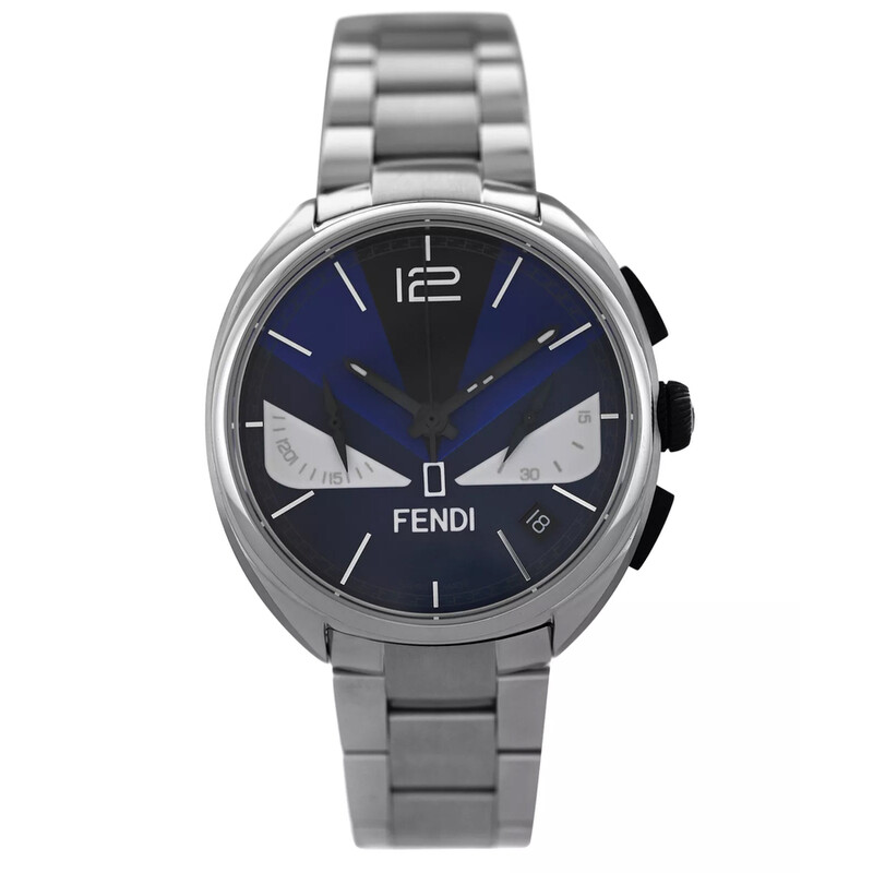 Fendi Momento Bugs Quartz Blue Dial Men's Watch F215013500