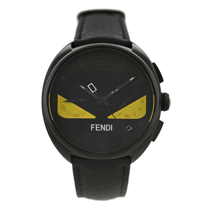 Fendi Quartz Black Dial Men display picture 3