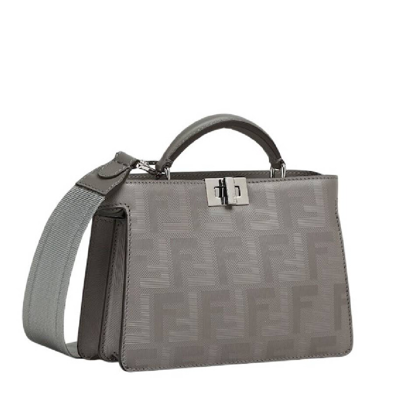 Fendi Peekaboo Leather Crossbody Bag 7VA582-AP1T-F1M6H