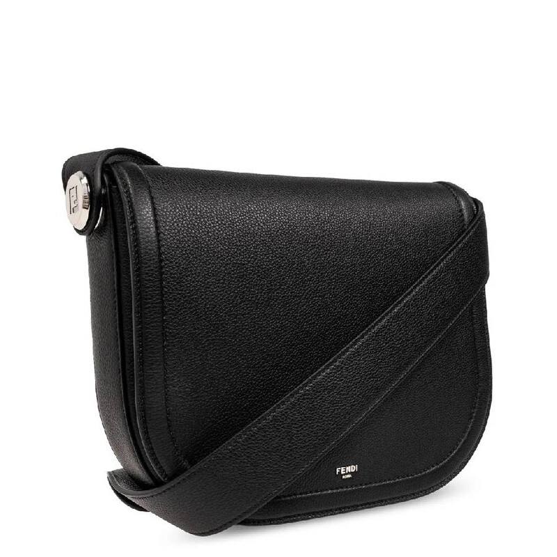 Fendi Roma Chiodo Leather Messenger Bag 7VA622-ARLU-F0GXN