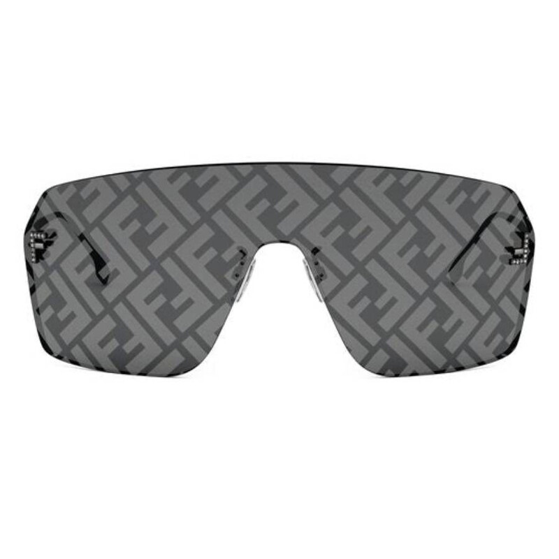 Fendi Smoke Shield Ladies Sunglasses FE4121US 02A 00 192337178252