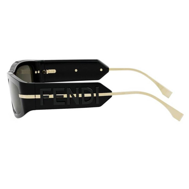 Fendi Smoke Wrap Ladies Sunglasses FE40120I 01A 57 192337152566
