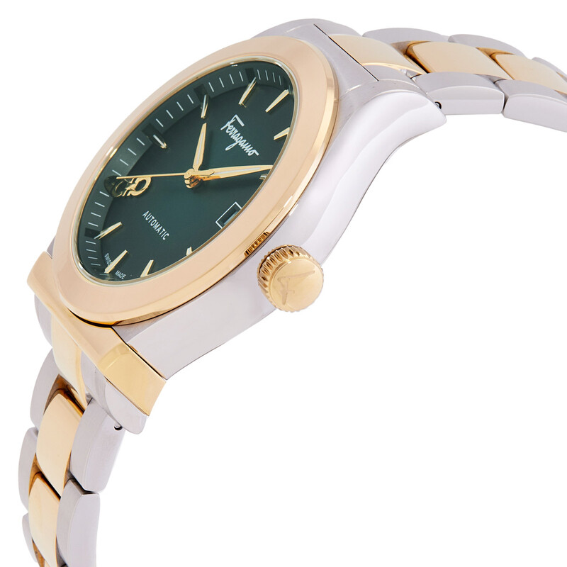 Ferragamo 1927 Automatic Green Dial Men's Watch SFU800324
