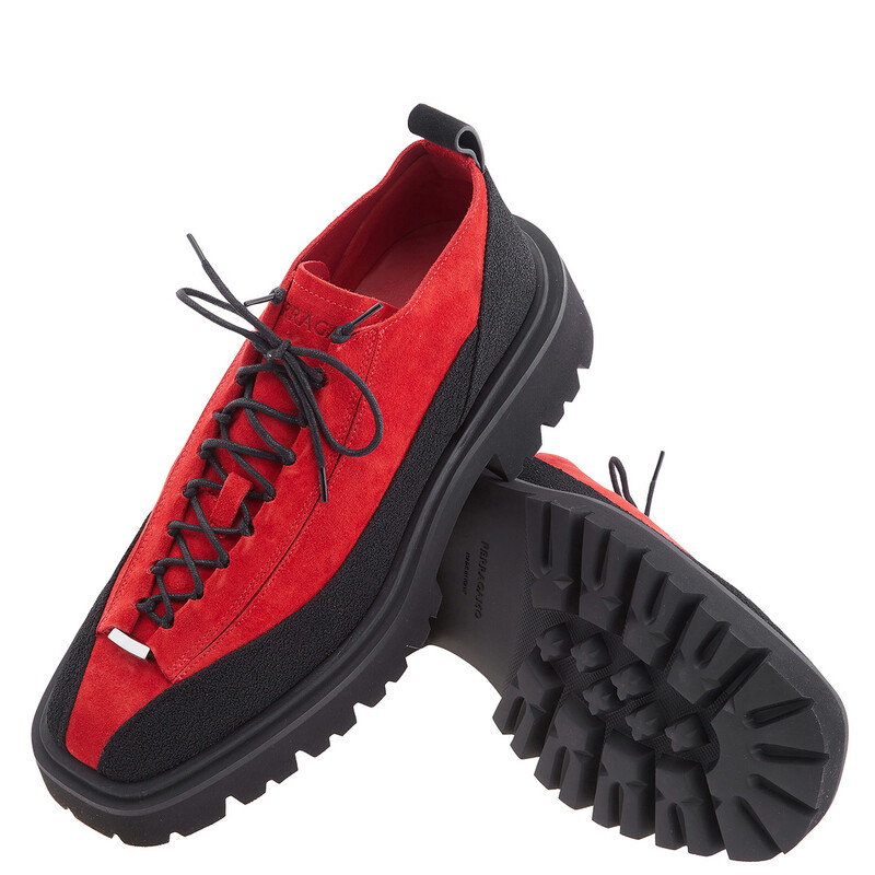 Ferragamo Atlante Lace-Up Hybrid Shoes, Size 9 021340 760601