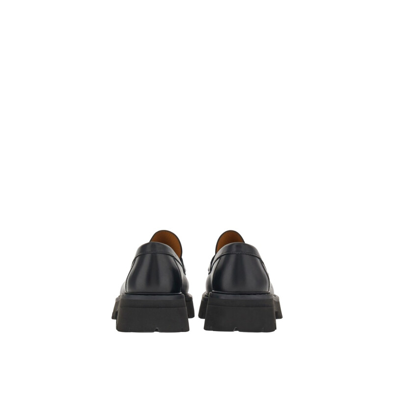 Ferragamo Black Fergal Chunky Loafers, Brand Size 6 021723  display picture 1