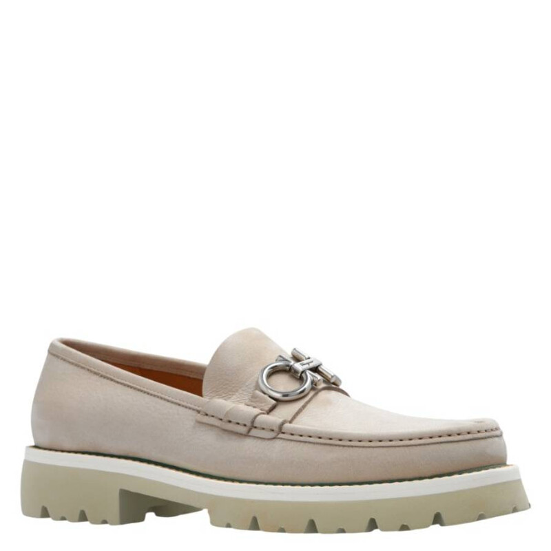Ferragamo Bleecker Gancini Bit Loafers, Size 10.5 EE 021214 